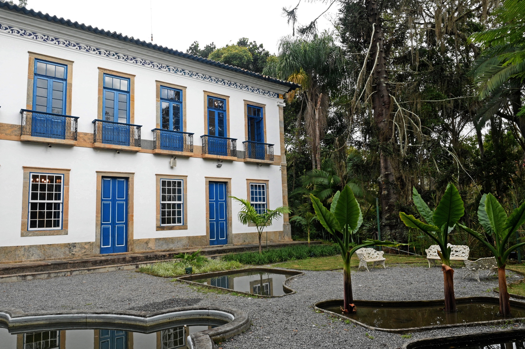 Casarão histórico do Festival Vale do Café